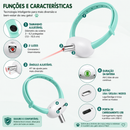 Coleira Laser Inteligente para Gatos Brinquedo Interativo Automático Recarregável USB