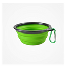 Comedouro Redondo Retratil de Silicone 450ml