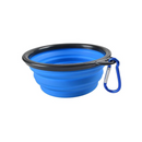 Comedouro Redondo Retratil de Silicone 450ml