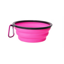 Comedouro Redondo Retratil de Silicone 450ml