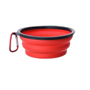 Comedouro Redondo Retratil de Silicone 450ml