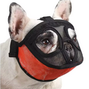 Focinheira para Buldogue Pug Braquicefálicos Tecido Respirável