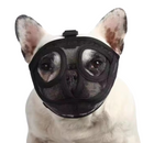 Focinheira para Buldogue Pug Braquicefálicos Tecido Respirável