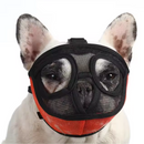 Focinheira para Buldogue Pug Braquicefálicos Tecido Respirável