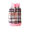 Jaqueta de Frio Pet com Gola e Argola para Guia