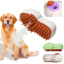 Escova Pet a Vapor Automática para Limpeza Profunda de Pele em Cães e Gatos