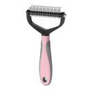 Escova Tira Pelos Descamação Pet Rake para Cães