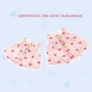 Conjunto Vestido Guia e Chapéu para Coelhos