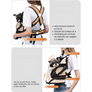 Mochila Bolsa Bag de Transporte Frontal para Cachorros e Gatos
