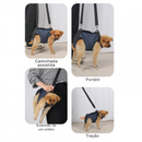 Cinta de Recuperação Levantamento para Cães Arnes Ajustável Respirável e Fácil de Usar