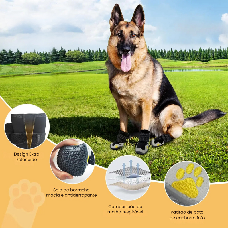 Sapato Bota Impermeável para Cachorros - Main Image