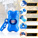 Kit Cata Caca Porta Saquinho com 15 Saquinhos Descartáveis