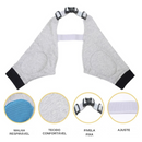 Joelheira Cotoveleira Pet Suporte Alça para Dores Articulação de Cachorros