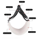 Cinta Elevatória Ajustável para Patas Traseiras Suporte de Reabilitação para Cães Idosos