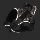 Coleira Peitoral Tática K9 Reforçada para Cães com Nome Personalizado