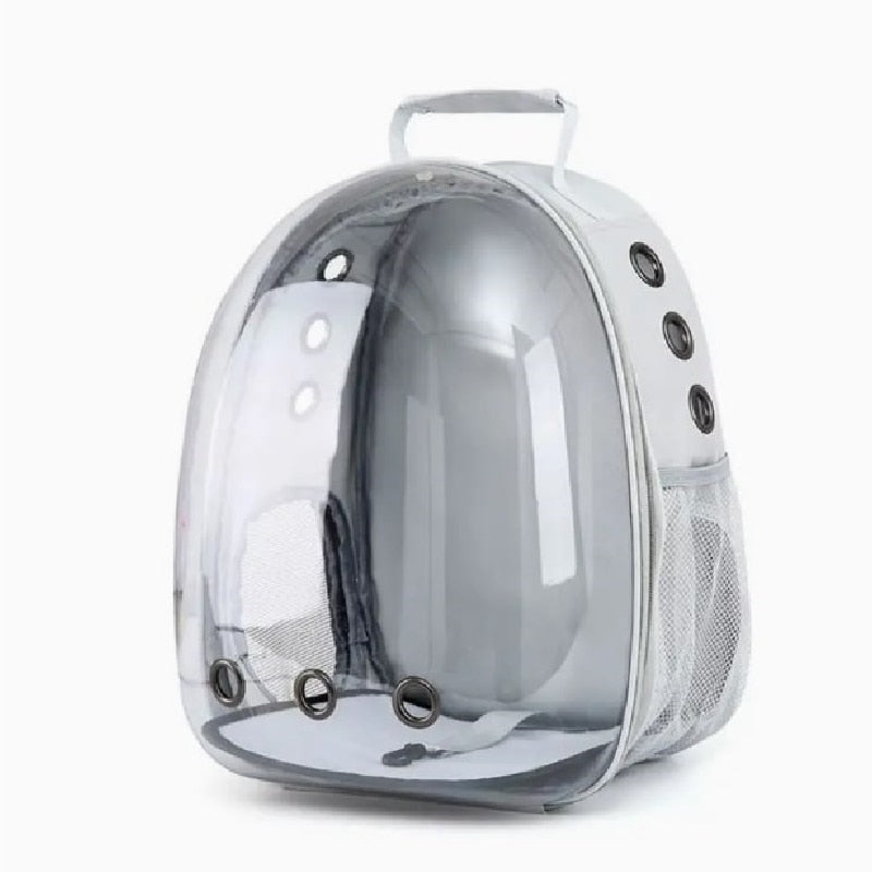 Mochila Pet Astronauta para Transporte em Moto