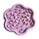 Comedouro Pet Lento Interativo Tigela de Silicone para Cães