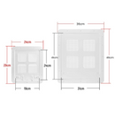 Porta Cão e Gato Portinha de Passagem Anti Mordida Acesso Entrada e Saida de Pets