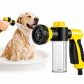 Chuveirinho de Banho Pet com Espuma 8 em 1 – Pistola Multifuncional para Pet Shop Banho e Tosa Cães e Gatos