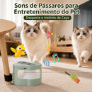 Brinquedo Interativo Automático para Gatos CatRunner™ com Controle Remoto e Pena Deslizante
