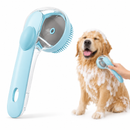 Escova de Banho Pet com Reservatório para Shampoo – Escova Massageadora 2 em 1 para Cães e Gatos