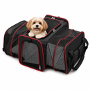 Mochila Dobrável Expansível para Gatos e Cães Pequenos – Bolsa Caixa de Transporte Respirável para Viagens