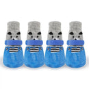 Kit com 4 Botinhas Impermeáveis Antiderrapantes para Cães e Gatos – Proteção Contra Chuva, Frio, Neve e Pisos Quentes | Conforto e Segurança para as Patas