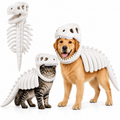 Fantasia Pet Dinossauro T-Rex – Roupa de Halloween para Cães e Gatos