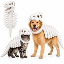 Fantasia Pet Dinossauro T-Rex – Roupa de Halloween para Cães e Gatos