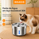 Fonte Automática Inteligente em Aço Inox 2L para Gatos e Cães