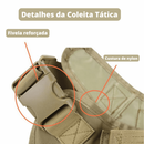 Coleira Peitoral Tática K9 Anti Puxão para Cães de Grande Porte