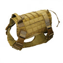 Coleira Peitoral Tática K9 para Cães de Grande Porte