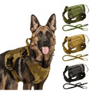 Coleira Peitoral Tática K9 para Cães de Grande Porte