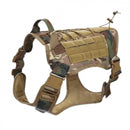Coleira Peitoral Tática K9 para Cães de Grande Porte