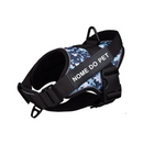 Coleira Peitoral Tática K9 Reforçada para Cães com Nome Personalizado