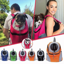 Mochila Pet Bolsa Canguru para Transporte de Cães