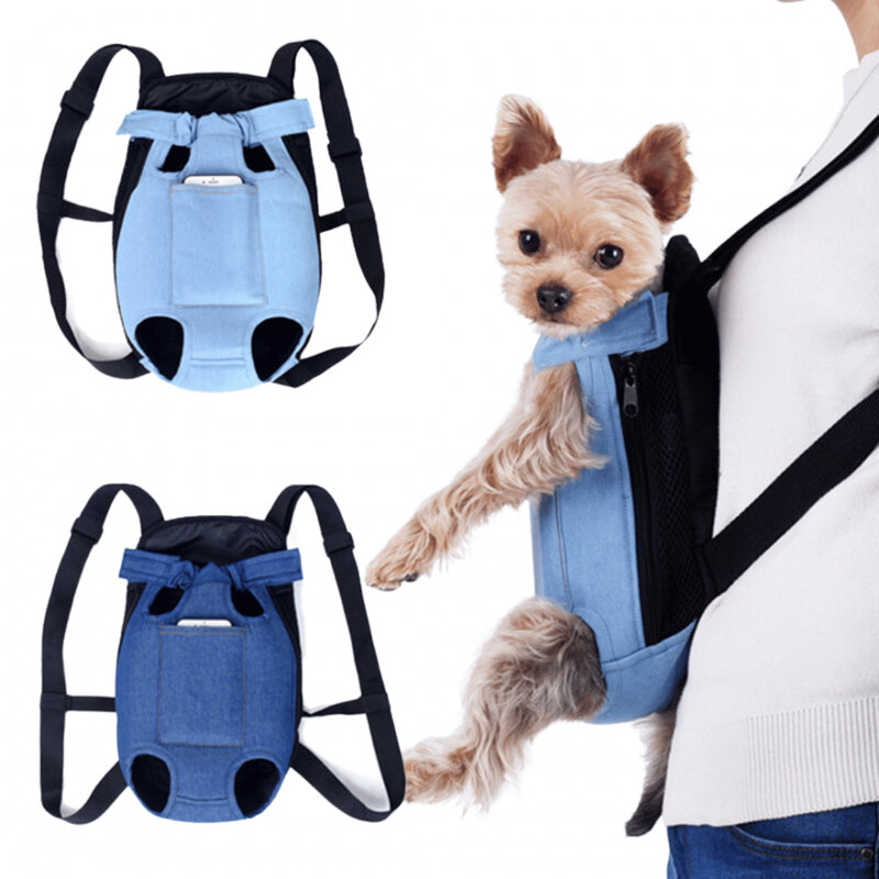 Mochila Canguru Pet para Transporte de Cães e Gatos