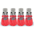 Kit com 4 Botinhas Impermeáveis Antiderrapantes para Cães e Gatos – Proteção Contra Chuva, Frio, Neve e Pisos Quentes | Conforto e Segurança para as Patas