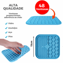 Tapete de Lamber com 48 Ventosas para Alimentação Lenta