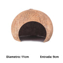 Toca Cama Oca de Madeira para Hamster Chinchila Porquinho da India