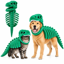 Fantasia Pet Dinossauro T-Rex – Roupa de Halloween para Cães e Gatos