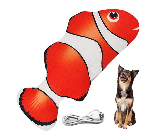 Brinquedo Interativo Peixe Nemo Vibra e Mexe Savana Pet